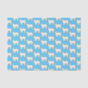Papier Mousseline Llama
