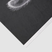 Papier Mousseline Llama Portrait noir et blanc Découpage (Détail)