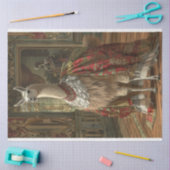 Papier Mousseline Llama victorienne avec découpage Whimsical Twist (Artisanat)