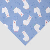 Papier Mousseline Llamas (Détail)