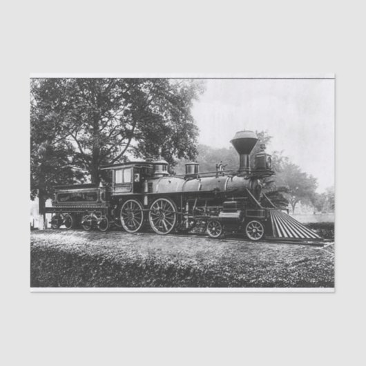 Papier Mousseline Locomotive (Recto)