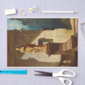 Papier Mousseline L'oeil de la loi, Justice par Carl Spitzweg (Artisanat)