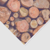 Papier Mousseline Loges de bois  (Détail)