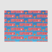 Papier Mousseline Logo classique Superman Bold (Recto)