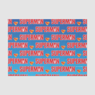 Papier Mousseline Logo classique Superman Bold