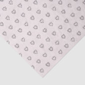 Papier Mousseline Logo de bijoux de Sørina Quartz Rose (Détail)