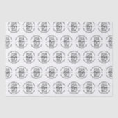 Papier Mousseline Logo de l'entreprise personnalisée moderne (Recto)