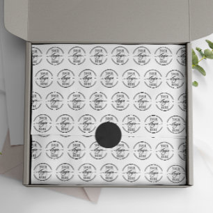 Papier Mousseline Logo de l'entreprise personnalisée moderne