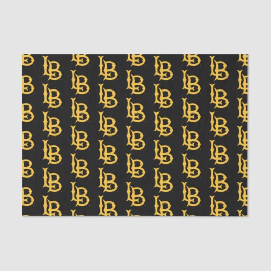 Papier Mousseline Logo de Long Beach State (Recto)