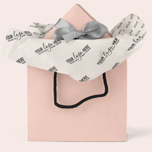 Papier Mousseline Logo de marque Bijouterie Entreprise Emballage