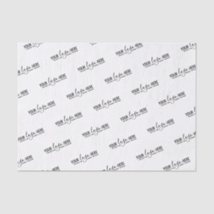 Papier Mousseline Logo de marque personnalisée Entreprise promotionn