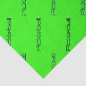 Papier Mousseline Logo de Pickleball (Détail)