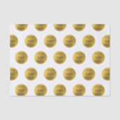 Papier Mousseline Logo d'entreprise de luxe Packaging (Recto)