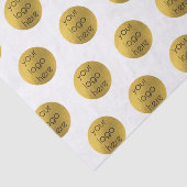 Papier Mousseline Logo d'entreprise de luxe Packaging (Détail)