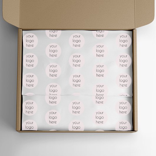 Papier Mousseline Logo d'entreprise de marque Packaging