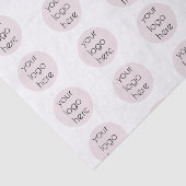 Papier Mousseline Logo d'entreprise de marque Packaging (Détail)