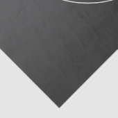 Papier Mousseline Logo d'entreprise ou design & texte modifiable (Détail)