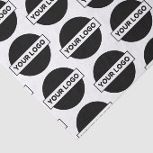 Papier Mousseline Logo d'entreprise personnalisé (Détail)