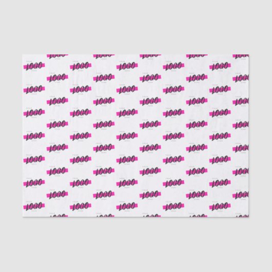 Papier Mousseline Logo d'entreprise personnalisé Conditionnement d'e (Recto)