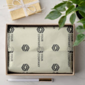 Papier Mousseline Logo d'entreprise personnalisé Creative d'entrepri (Cadeau)