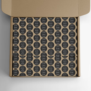 Papier Mousseline Logo d'entreprise personnalisé Emballage de marque