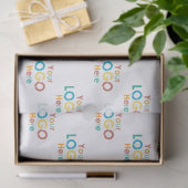 Papier Mousseline Logo d'entreprise personnalisé Packaging (Cadeau)