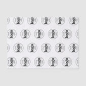 Papier Mousseline Logo d'entreprise personnalisé Packaging d'entrepr (Recto)