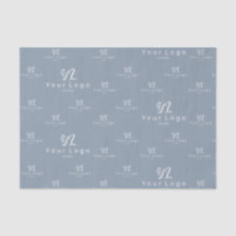 Logo Dusty Blue motif Emballage de marque