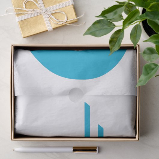 Papier Mousseline Logo Golang (Go Programming Language) (Cadeau)