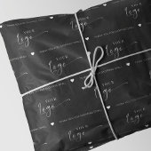 Papier Mousseline Logo minimum de marque personnalisée