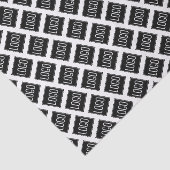 Papier Mousseline Logo personnalisé (Détail)