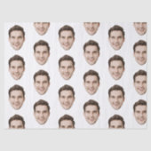 Papier Mousseline Logo personnalisé Mariage d'anniversaire (Recto)