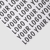 Papier Mousseline Logo Personnalisé Pape de bande de papier Packagin (Détail)