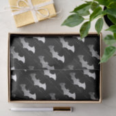 Papier Mousseline Logo Pixel Batman Arkham Knight (Cadeau)