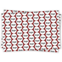 Logo simple Motif d'affaires Bourgogne Rouge