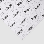 Papier Mousseline Logo simple Motif de marque d'entreprise (Détail)