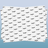 Papier Mousseline Logo simple Motif d'entreprise