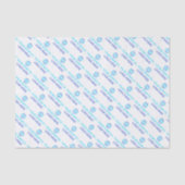 Papier Mousseline Logo 📦 société personnalisée (Recto)