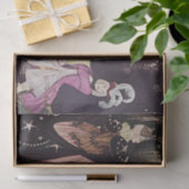 Papier Mousseline "L'Oiseau bleu" d'Edmund Dulac (Cadeau)