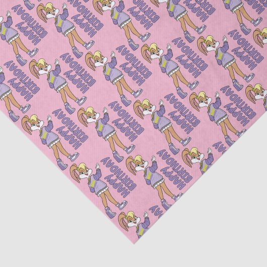 Papier Mousseline Lola TUNE SQUAD™ Varsity Heart (Détail)