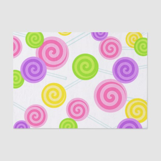 Papier Mousseline Lollipops (Recto)