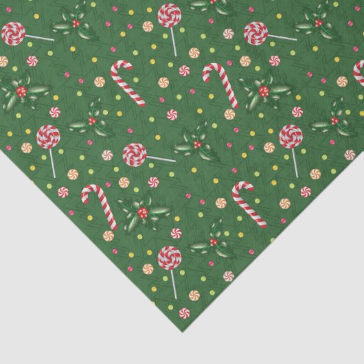 Papier Mousseline Lollipops de menthe (Détail)