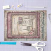 Papier Mousseline Londres & Lace Decoupage (Artisanat)