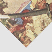 Papier Mousseline « Long John Silver » : illustration pirate par Lou (Détail)