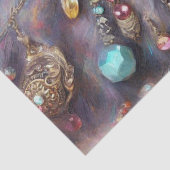 Papier Mousseline Longue cheveux gris Nebelung Chat Kitty Découpage (Détail)