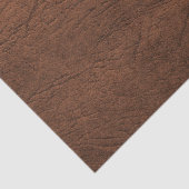 Papier Mousseline Look en cuir Brown (Détail)