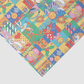 Papier Mousseline LOONEY TUNES™ | Joyeuses fêtes Motif de Noël (Détail)