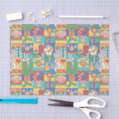 Papier Mousseline LOONEY TUNES™ | Joyeuses fêtes Motif de Noël (Artisanat)