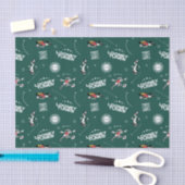 Papier Mousseline LOONEY TUNES™ Soccer Playbook Pattern (Artisanat)
