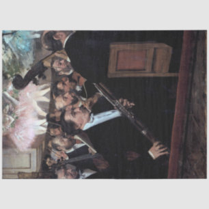 Papier Mousseline L'Orchestre à l'Opéra, Edgar Degas